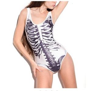 Skeleton bodysuit costume never worn!